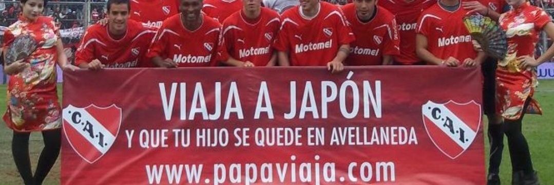 Out of context Independiente's banner