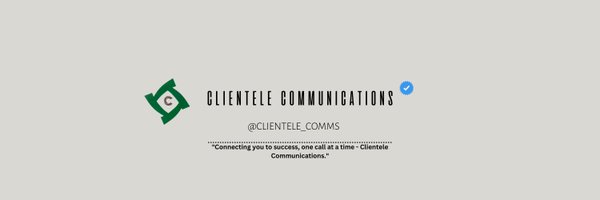 clientele_Comms Profile Banner