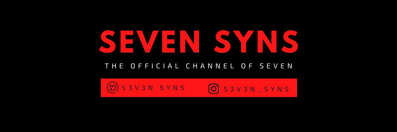 Seven_Syns's profile banner image
