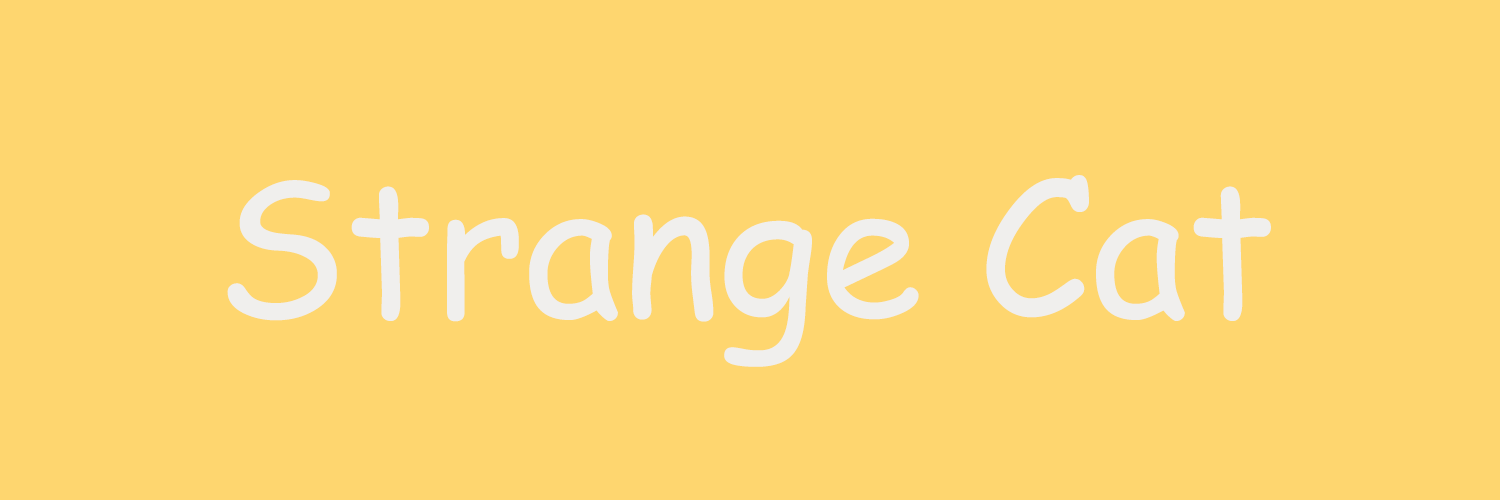 StrangeCatNFT's profile banner image