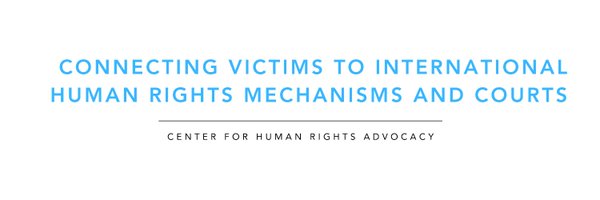 Center for Human Rights Advocacy Profile Banner