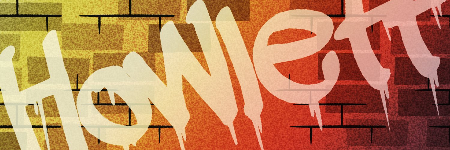 Howlett | Punk Hyena PNGtuber 🟡⚪🟣⚫'s banner