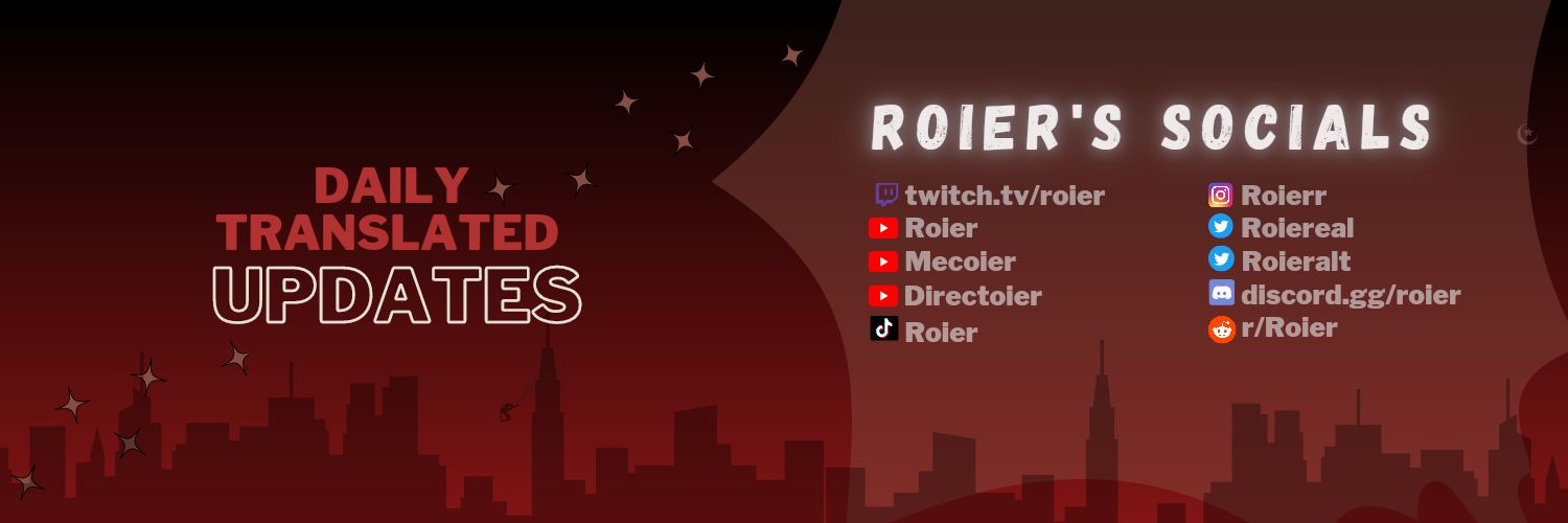 Roier English Updates Profile Banner