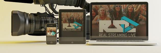 REAL STREAMING LIVE banner