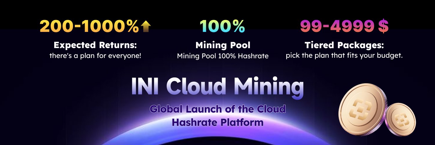 INI Cloud Mining's banner
