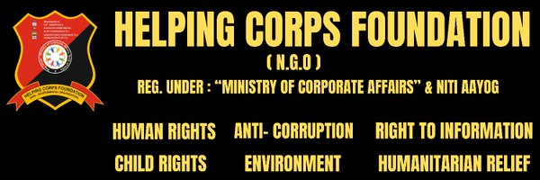 Helpingcorpsorg Profile Banner