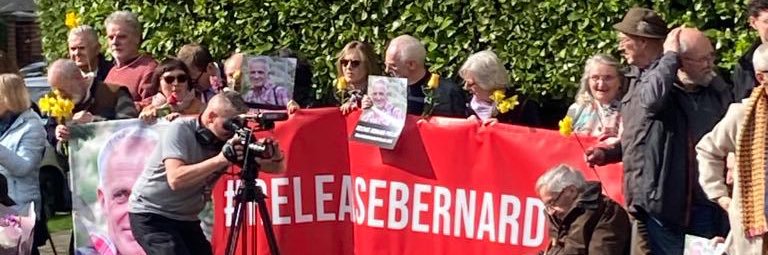 Release Bernard Phelan banner