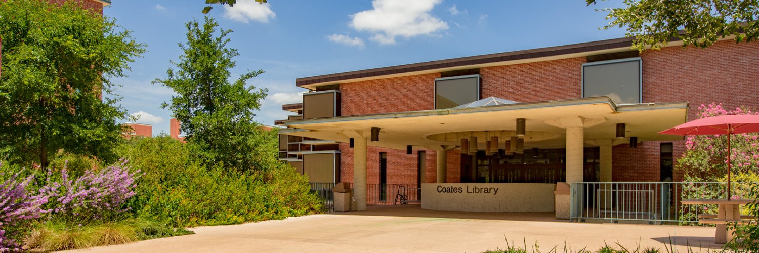 Coates Library banner