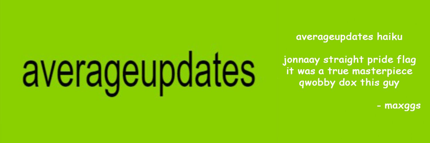 AverageUpdates banner