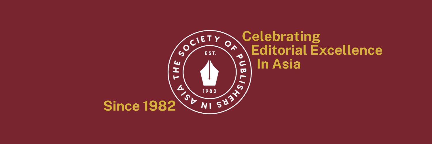 The Society of Publishers in Asia's banner