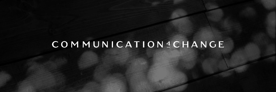 Communication for Change banner