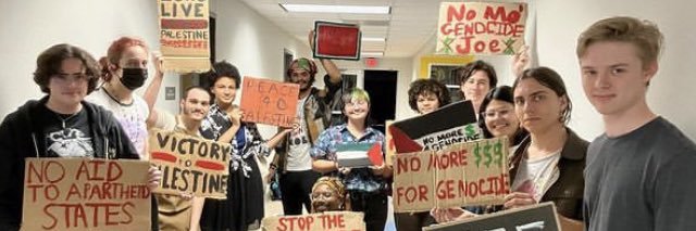 UNO SDS (Students United) banner