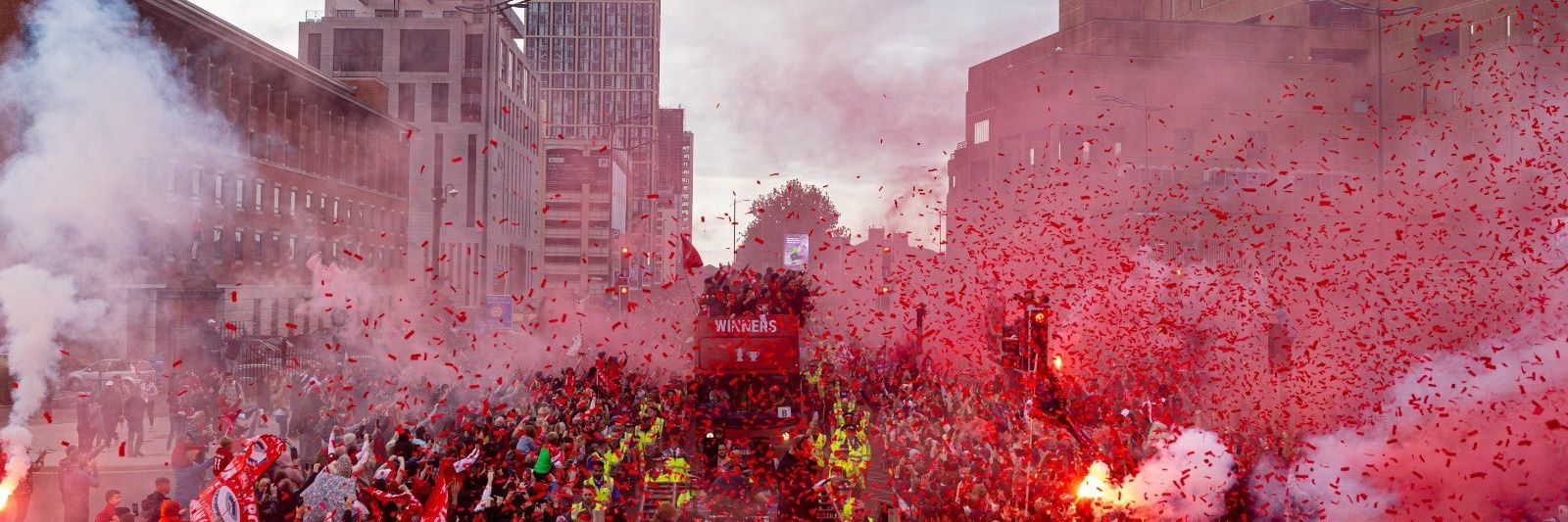THE LIVERBIRD SOARS banner