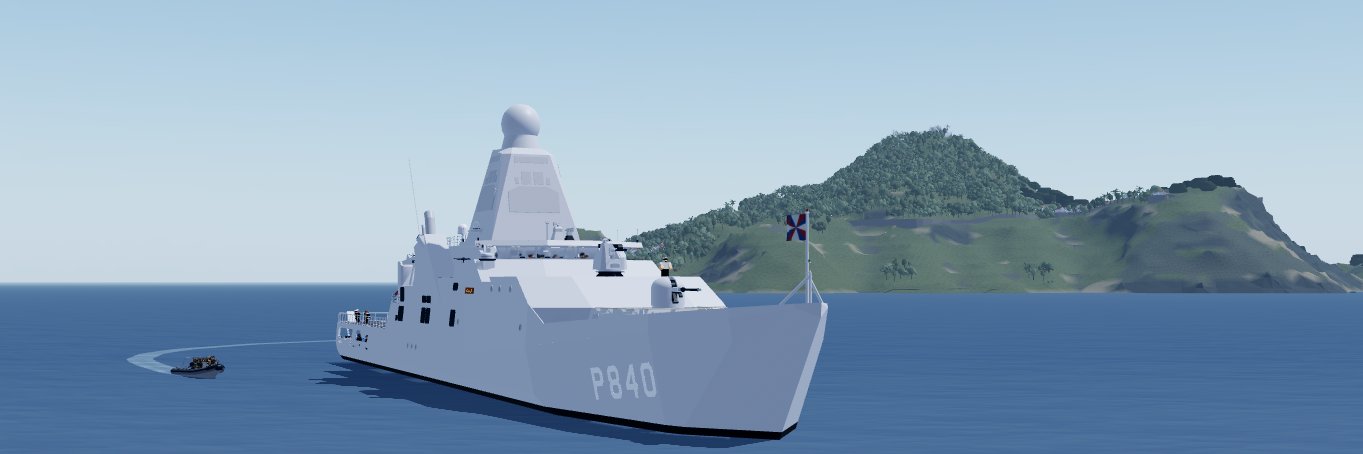 Netherlands Maritime Force Roblox banner