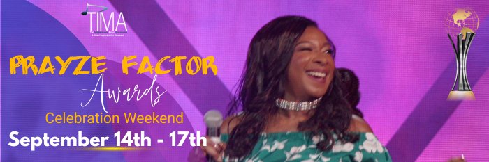 Prayze Factor Awards banner