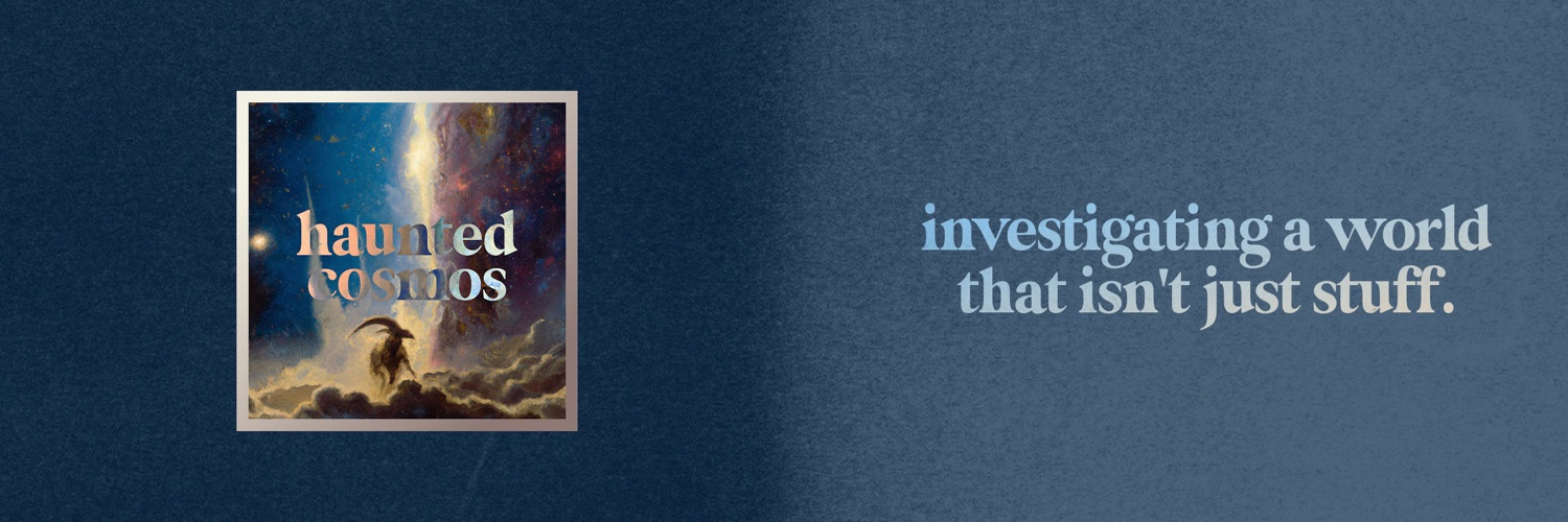 Haunted Cosmos Podcast banner