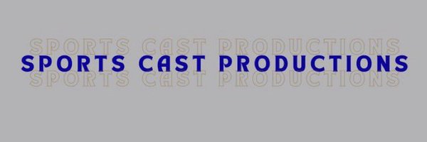 SportsCastProductions Profile Banner