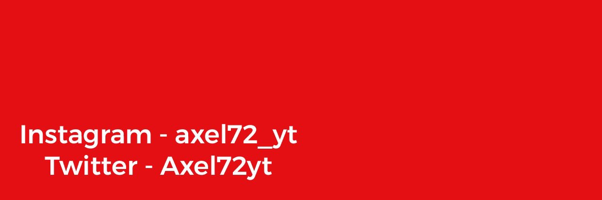 Axel 72 banner