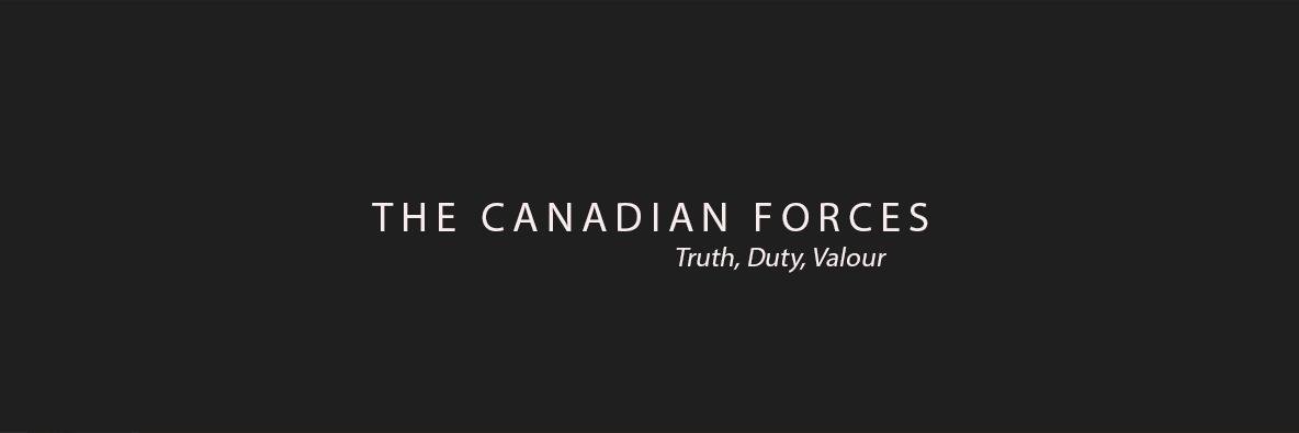 Canadian Forces banner