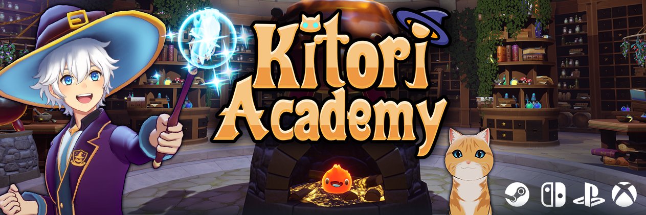 Kitori Academy ✨Wishlist on Steam! banner