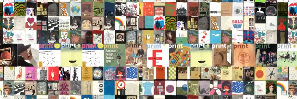 Print magazine's banner