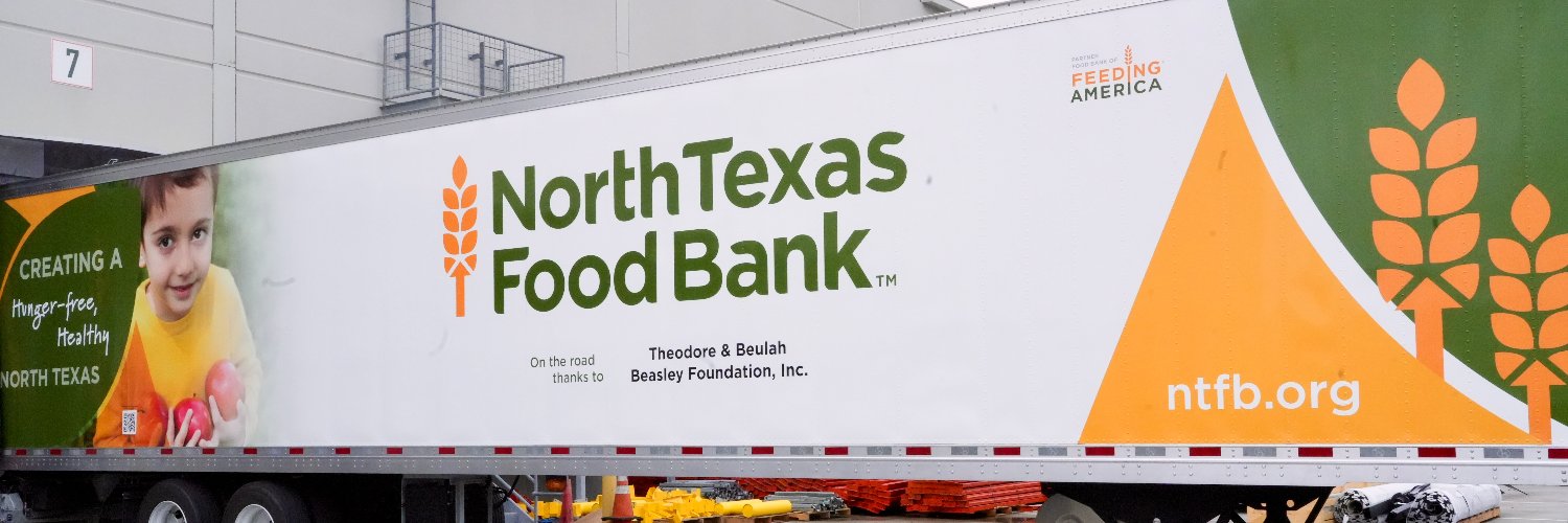 North Texas Food Bank banner