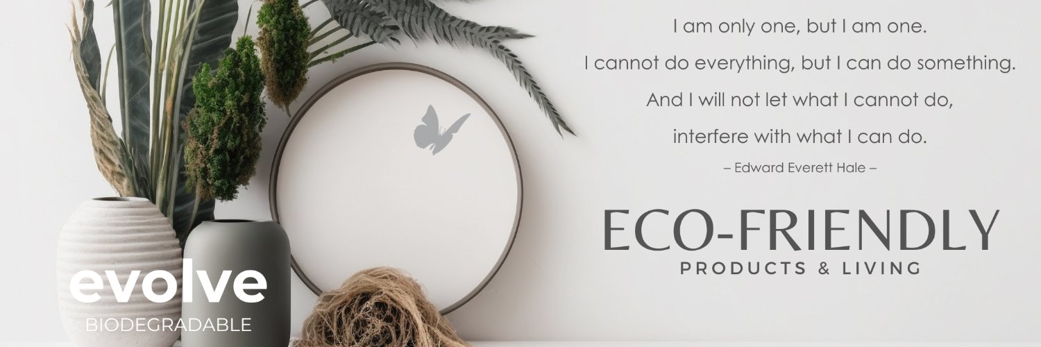 Evolve Biodegradable banner