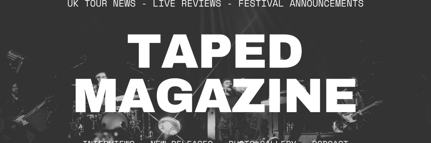 Taped Magazine banner