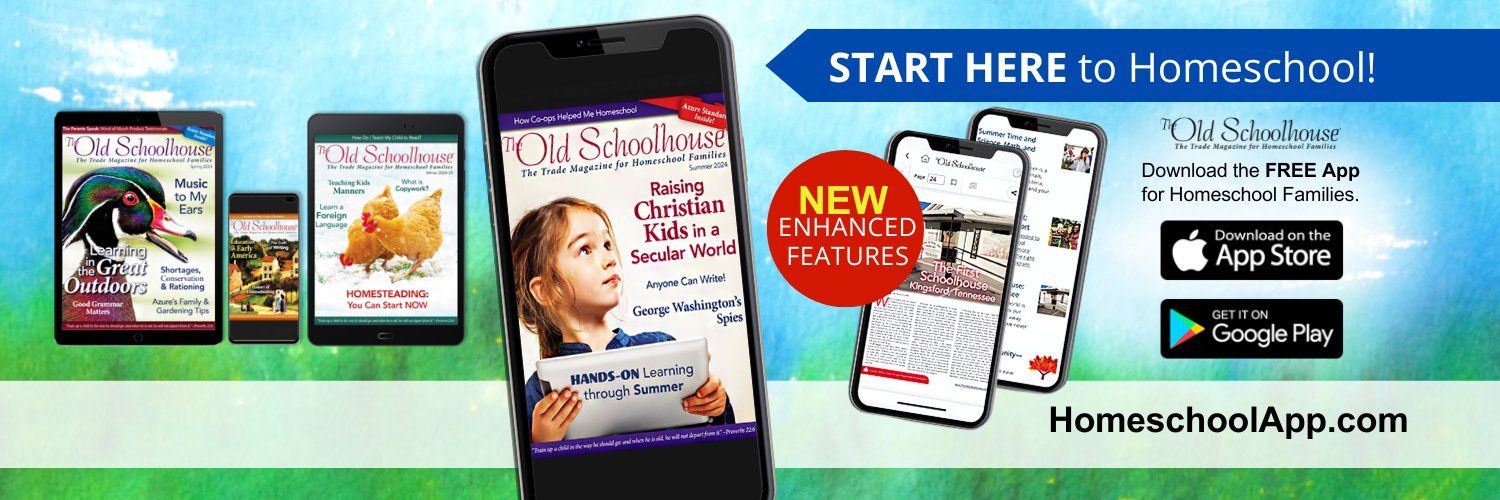 The Old Schoolhouse® Magazine banner