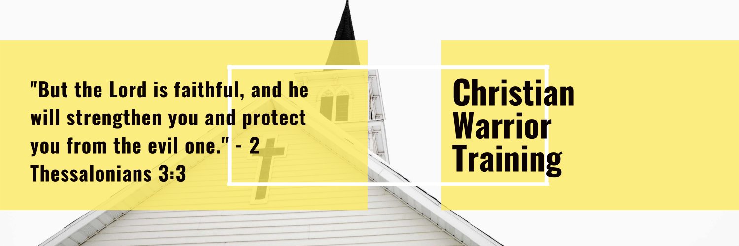 Christian Warrior's banner
