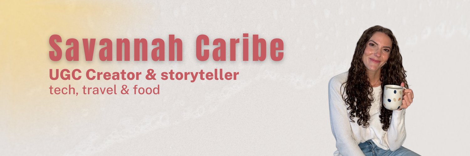 Savannah | UGC Creator banner