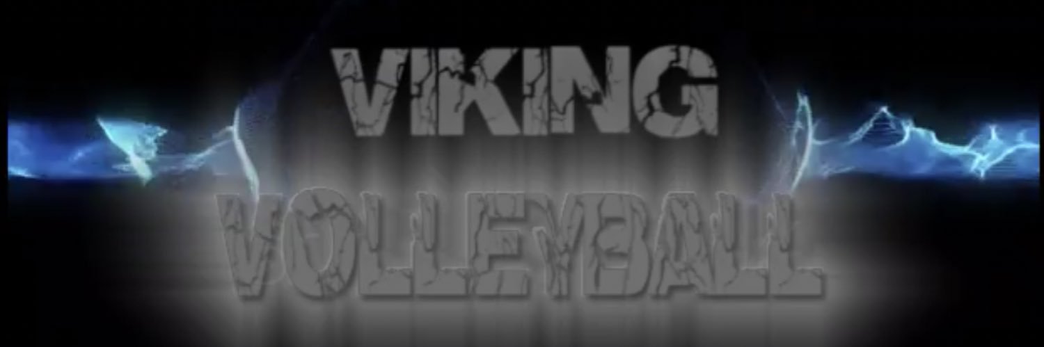 Bryan Viking Volleyball banner