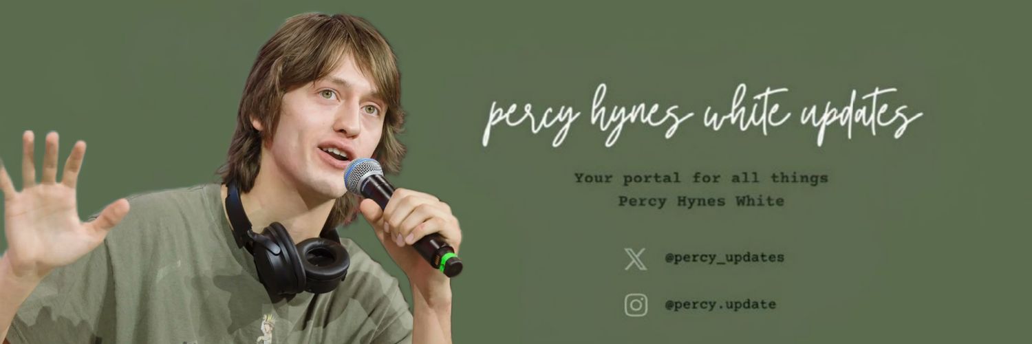 Percy Hynes White Updates banner