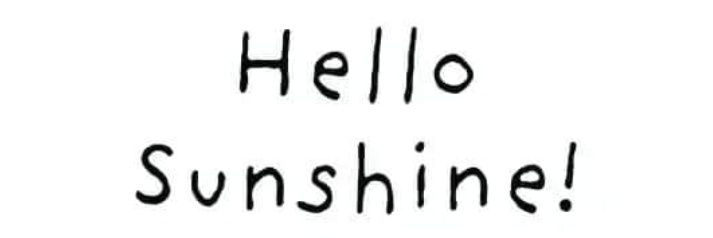 Sunshine Hannah banner