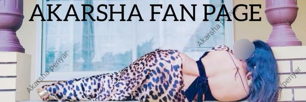Akarsha ( FAN PAGE ) Profile Banner