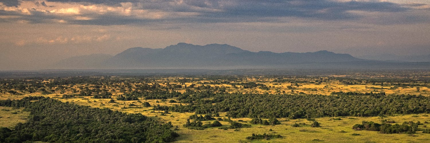 Virunga National Park's banner