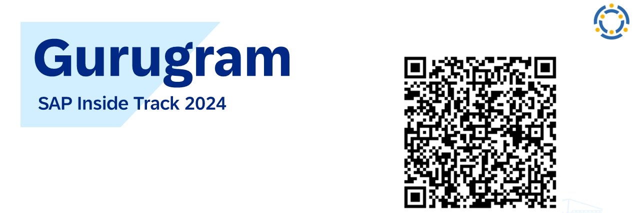 SAP Inside Track Gurugram/NCR banner