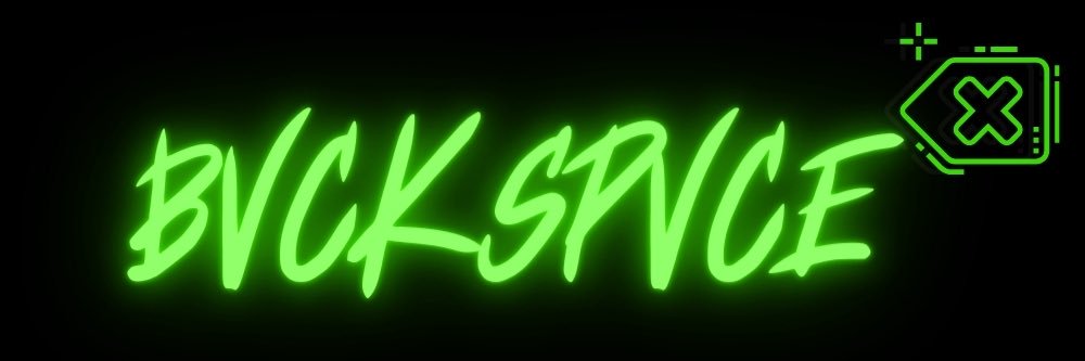 BVCKSPVCE banner