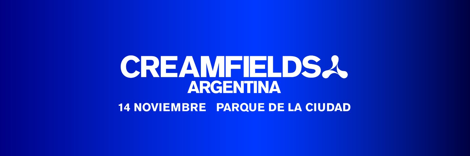 Creamfields Argentina banner
