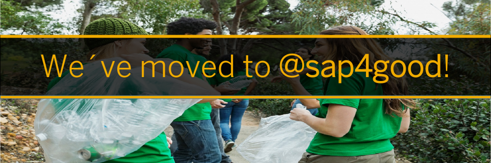 SAP4Good banner