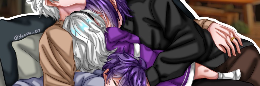 ✧┊ʏᴜɴꜱᴀ ⊹ ִֶָ𓂅「 雲紗 」🤍💜's banner