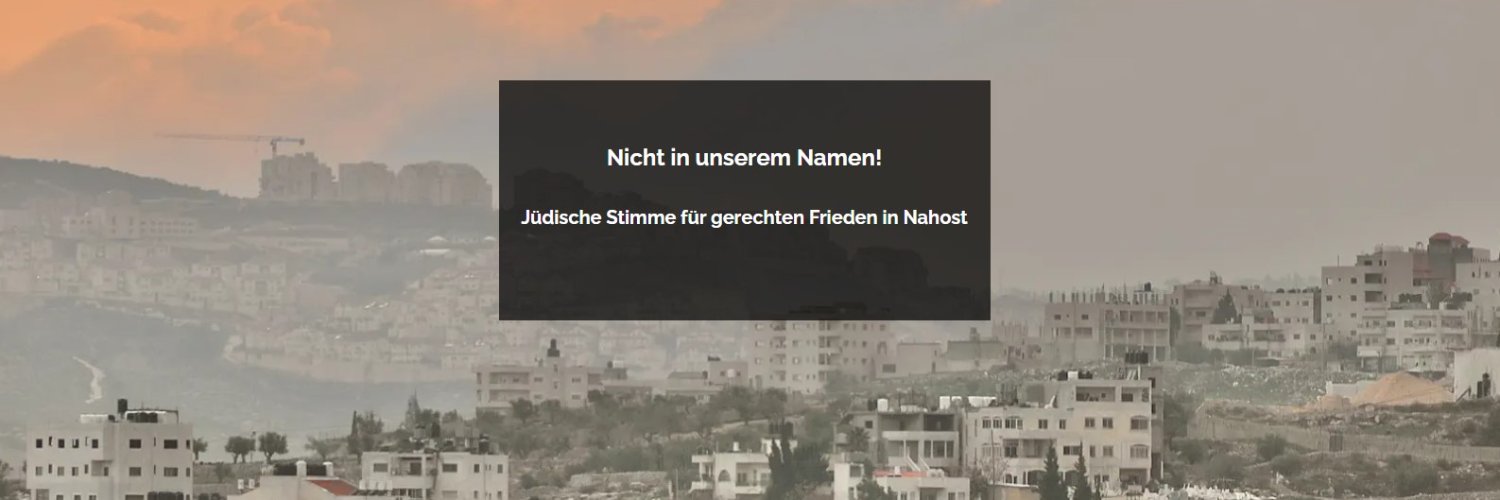 Jüdische Stimme für gerechten Frieden in Nahost's banner