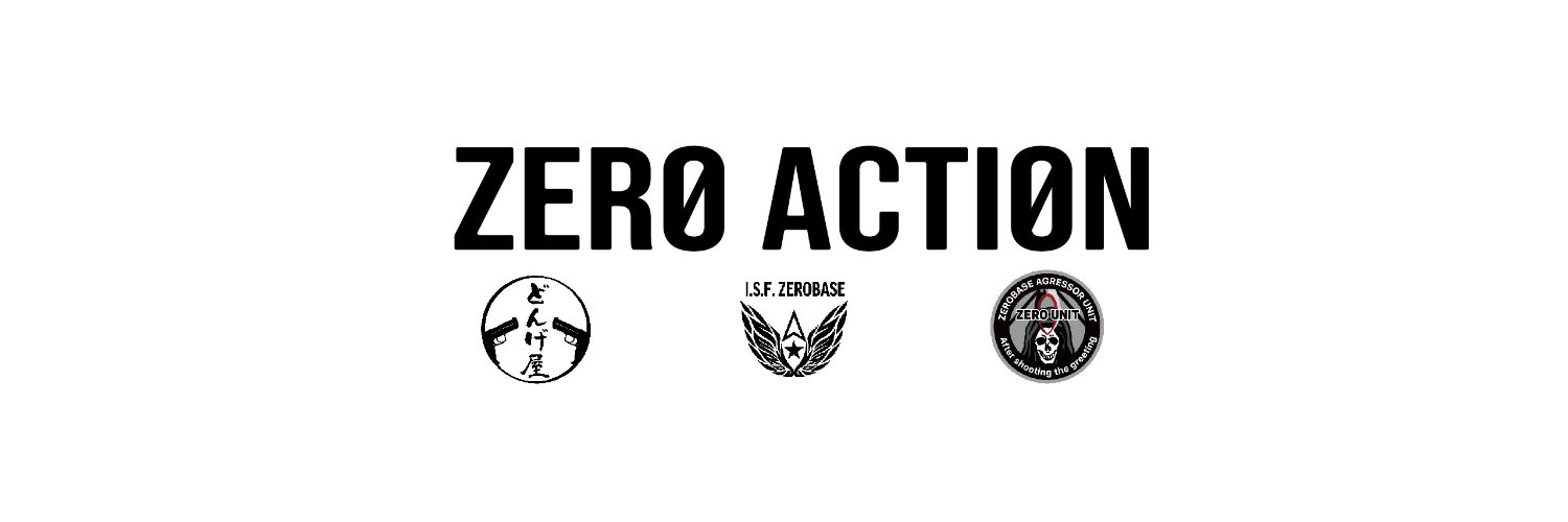 ZERO ACTION banner