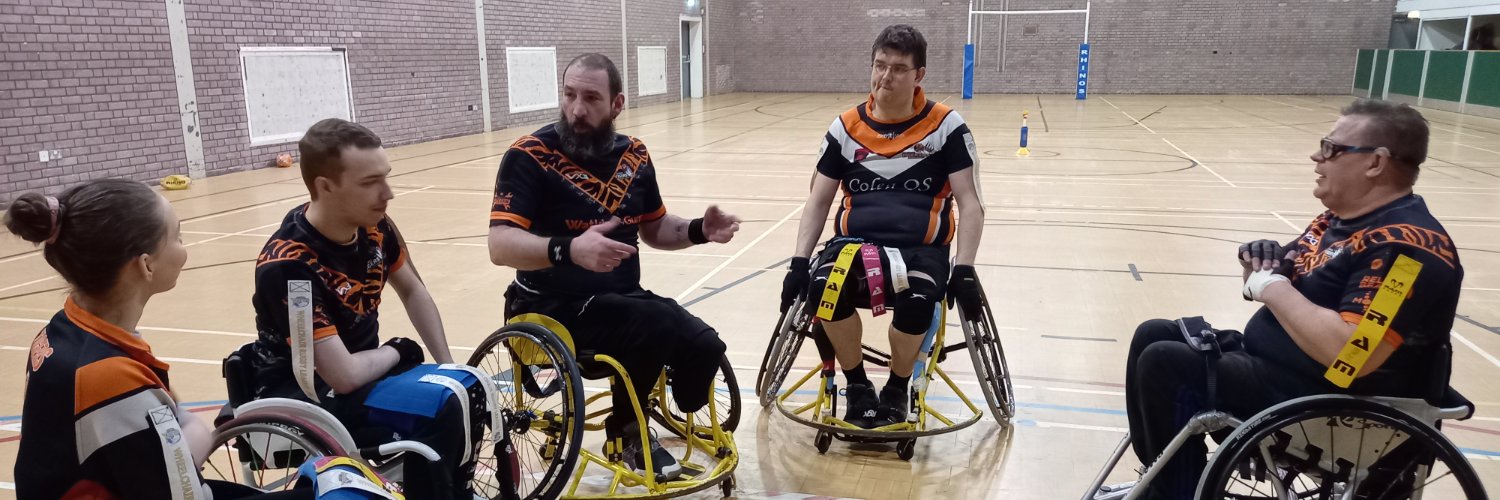 Torfaen Tigers Wheelchair Rugby League Team Profile Banner