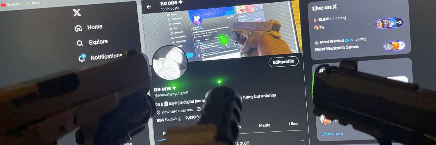 no one ✦ banner