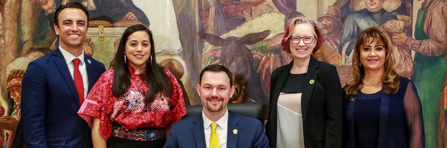 Former Mayor Nick Schultz banner