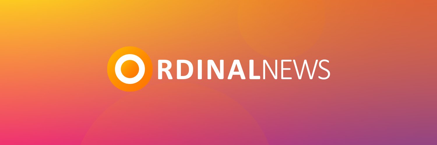 Ordinal News 🟠 Profile Banner