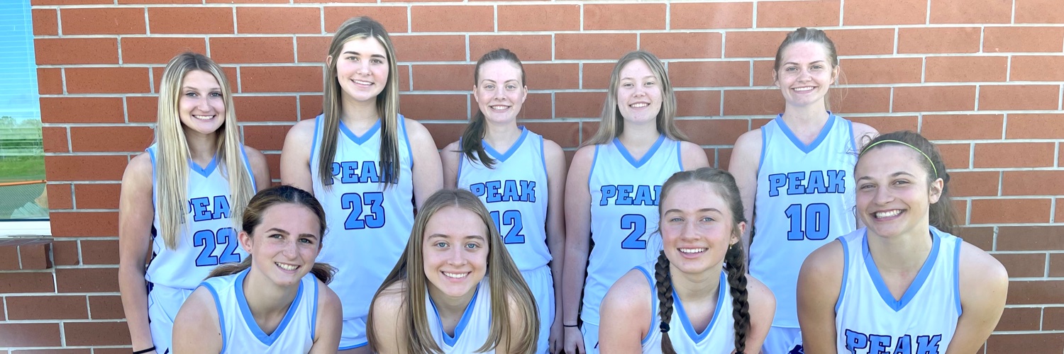 Peak Basketball Team Blue Profile Banner