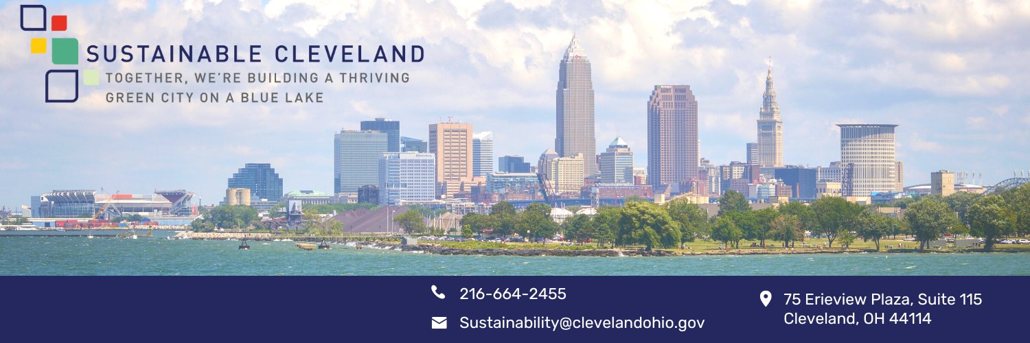 Sustainable Cleveland's banner