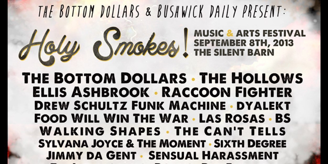 Holy Smokes Festival banner